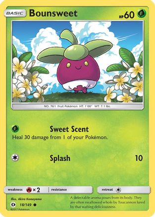 Bounsweet (SUM-018) (Reverse Holofoil)