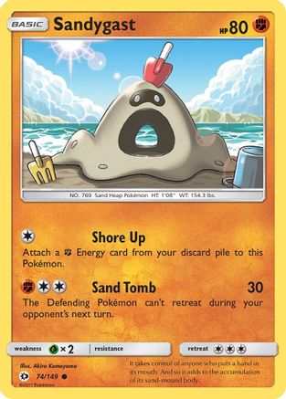 Sandygast (SUM-074) (Reverse Holofoil)