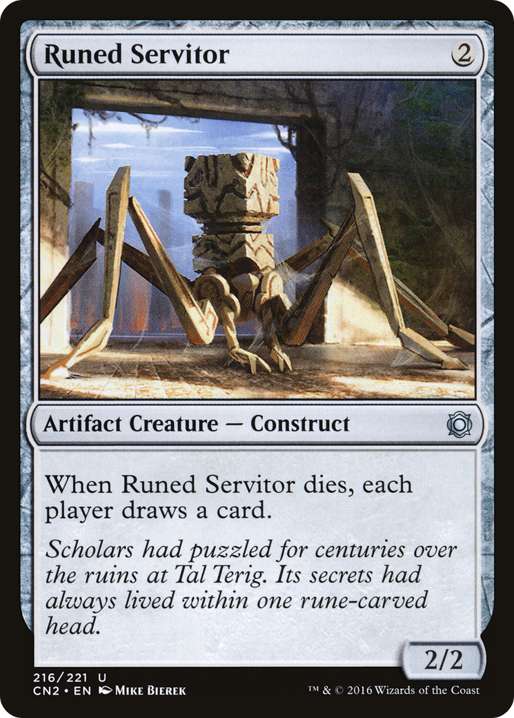 Runed Servitor (CN2-216) (Foil)
