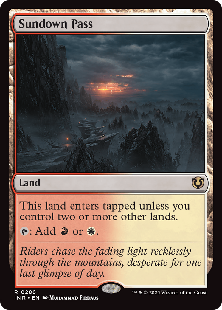 Sundown Pass (INR-286)