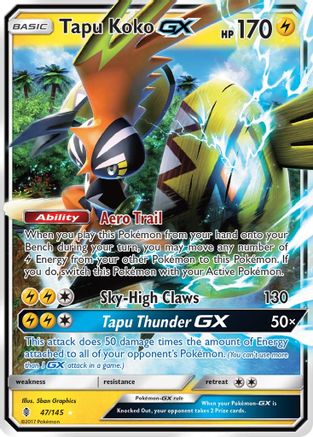 Tapu Koko GX (GRI-047) (Holofoil)