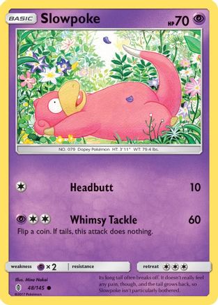 Slowpoke (GRI-048) (Reverse Holofoil)