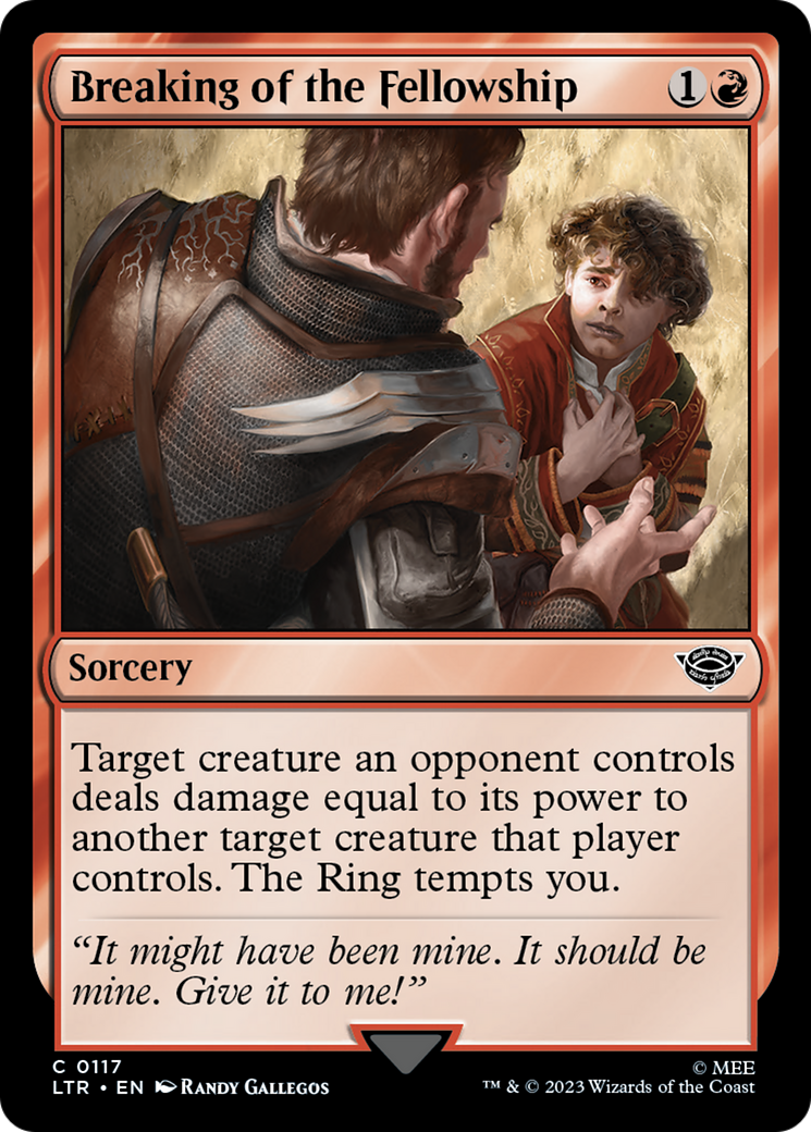 Breaking of the Fellowship (LTR-117)