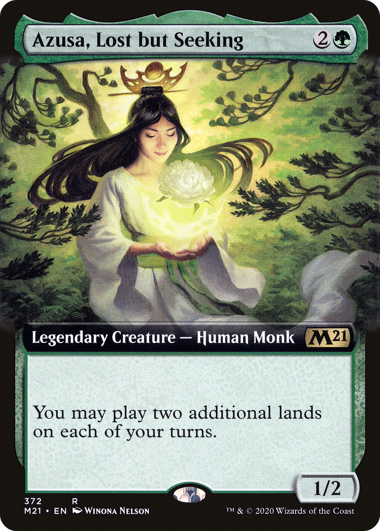 Azusa, Lost but Seeking (M21-372) (Extended Art) (Foil)
