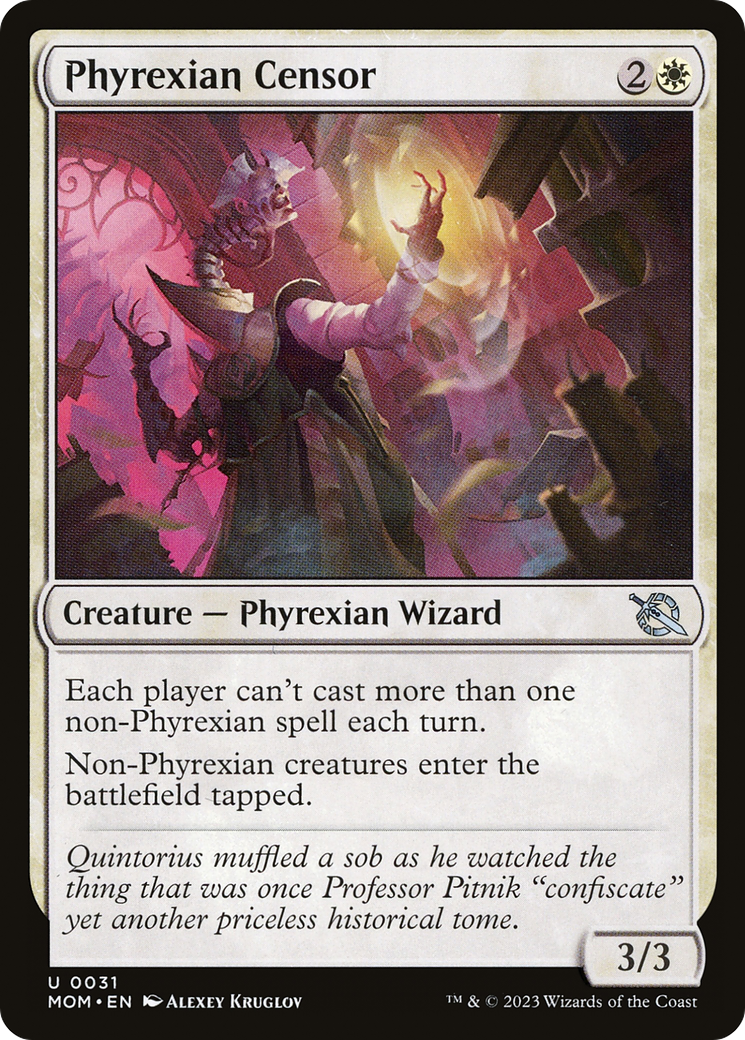 Phyrexian Censor (MOM-031)