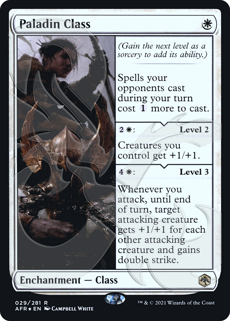 Paladin Class (Ampersand Stamped) (AFR&-29A) (Foil)
