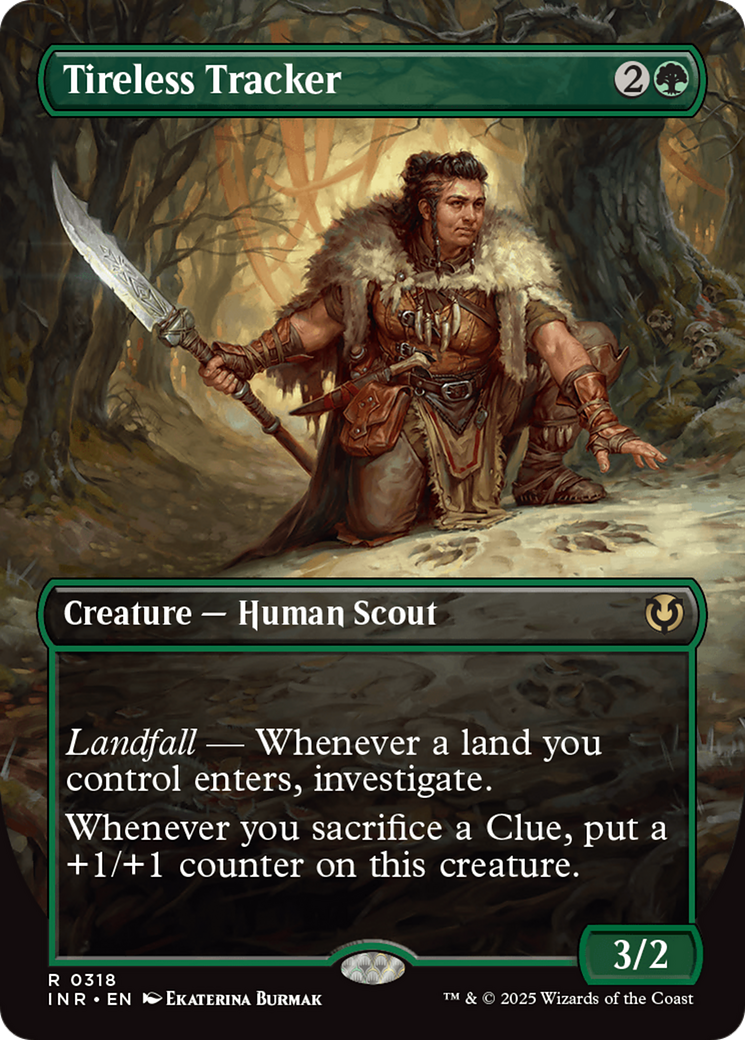 Tireless Tracker (INR-318) (Borderless)