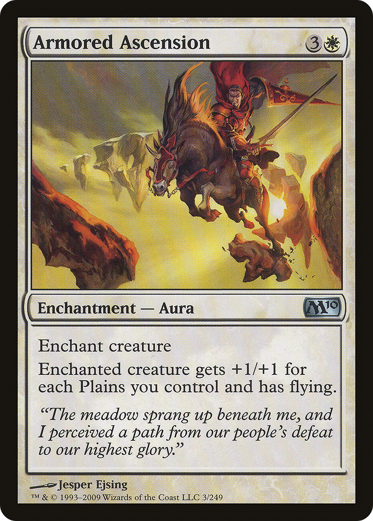 Armored Ascension (M10-003) (Foil)