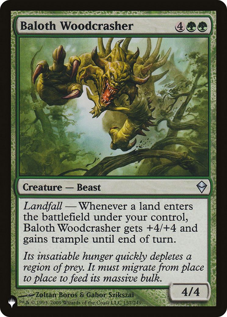 Baloth Woodcrasher (LIST-ZEN-157)