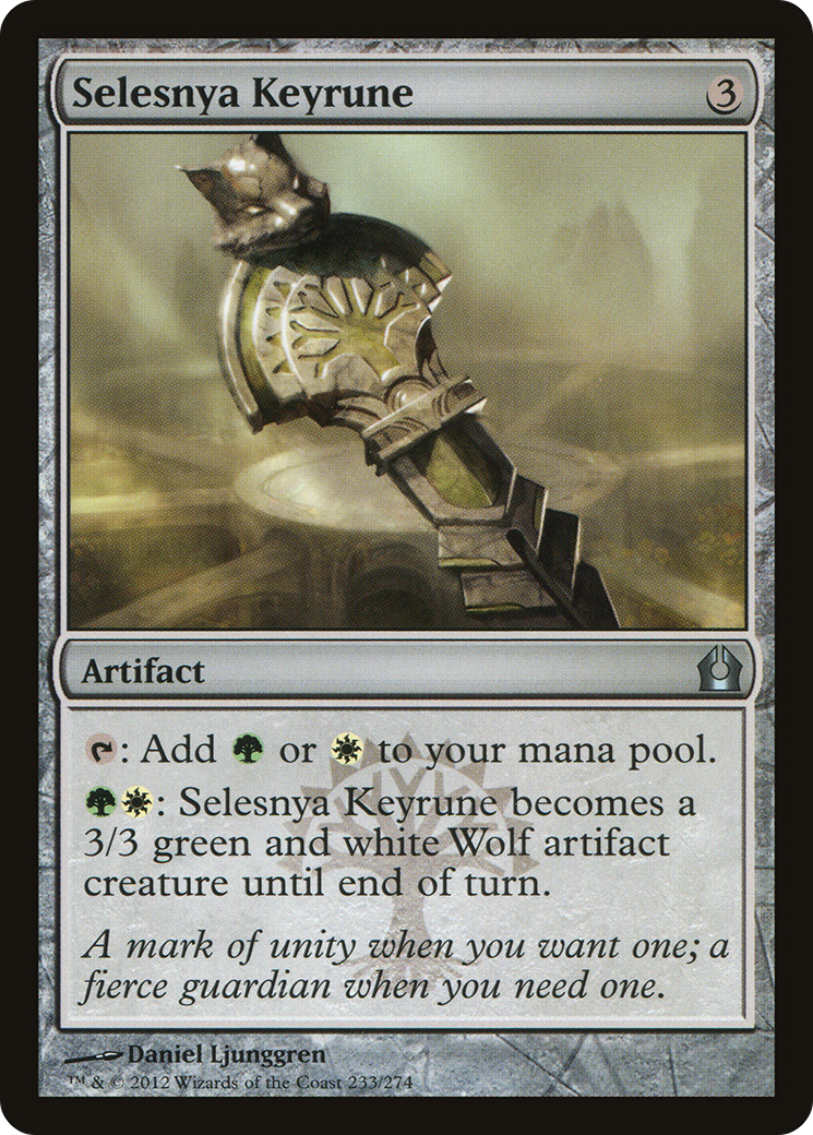 Selesnya Keyrune (RTR-233) (Foil)