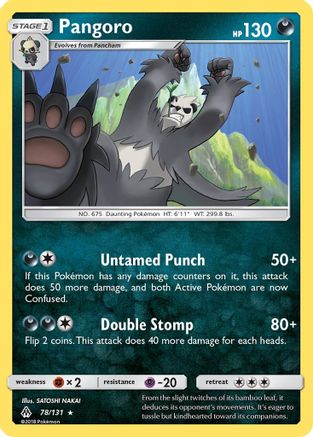 Pangoro (FLI-078) (Reverse Holofoil)