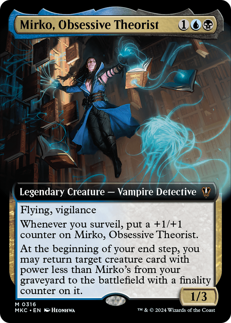 Mirko, Obsessive Theorist (MKC-316) (Extended Art)