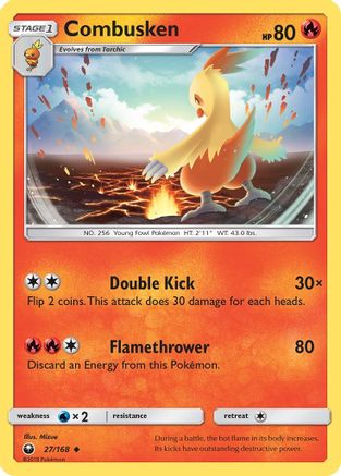 Combusken (CES-027) (Reverse Holofoil)