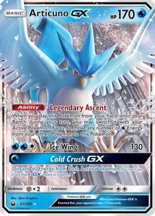Articuno GX (CES-031) (Holofoil)
