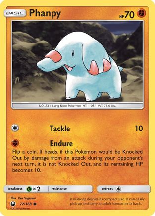 Phanpy (CES-072) (Reverse Holofoil)