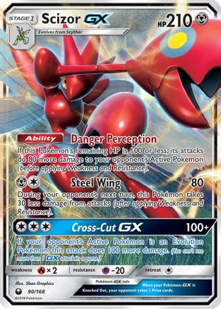 Scizor GX (CES-090) (Holofoil)