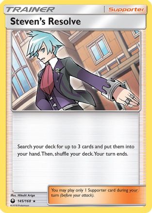 Steven's Resolve (CES-145) (Reverse Holofoil)