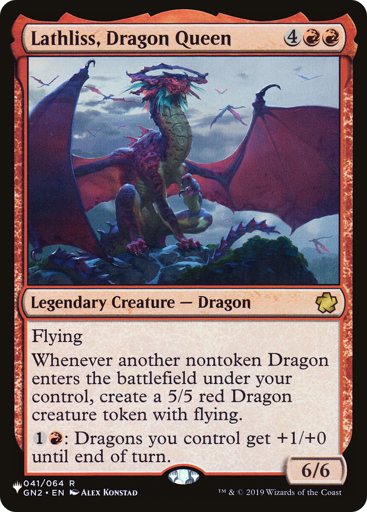 Lathliss, Dragon Queen (LIST-GN2-41)