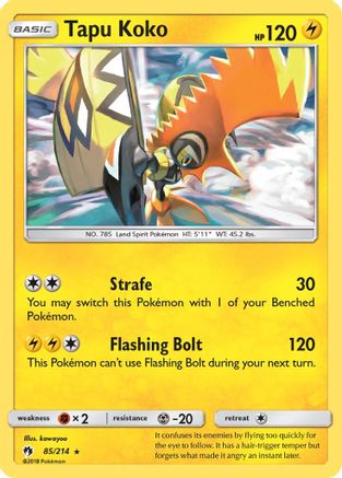 Tapu Koko (LOT-085) (Holofoil)