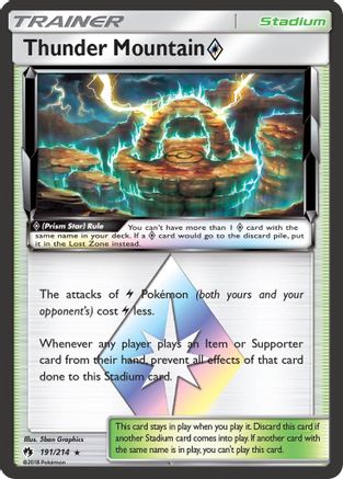 Thunder Mountain Prism Star (LOT-191) (Holofoil)