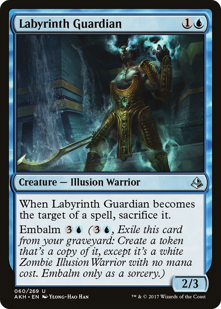 Labyrinth Guardian (AKH-060) (Foil)