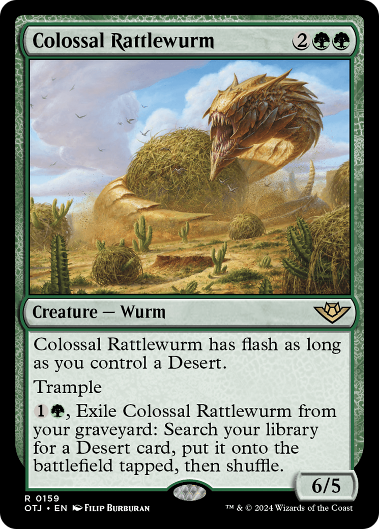 Colossal Rattlewurm (OTJ-159)