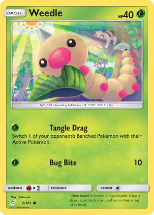 Weedle (2) (TEU-002)