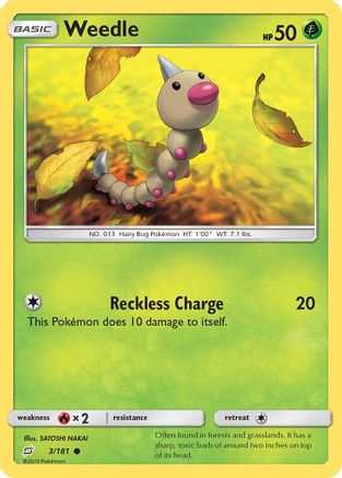 Weedle (3) (TEU-003)