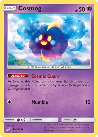 Cosmog (TEU-069) (Reverse Holofoil)