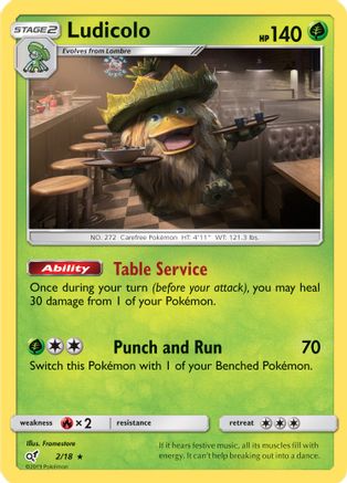 Ludicolo (DET-002) (Holofoil)