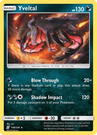 Yveltal (UNM-139) (Holofoil)