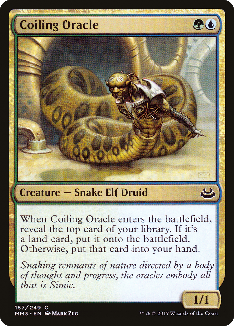 Coiling Oracle (MM3-157) (Foil)