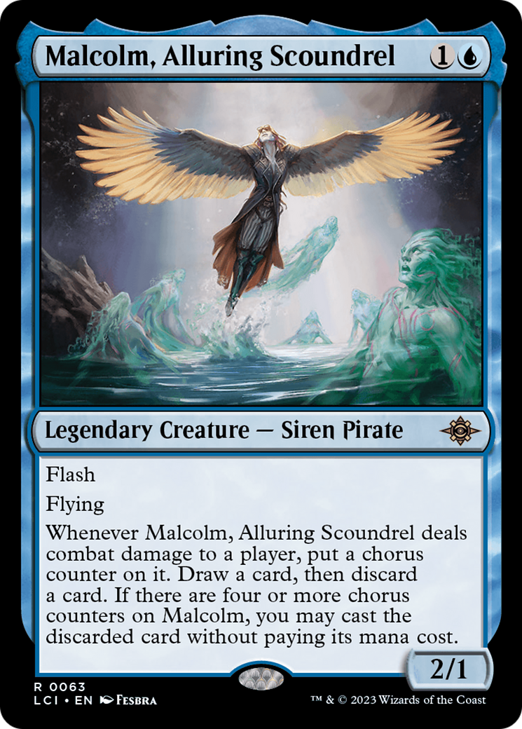 Malcolm, Alluring Scoundrel (LCI-063) (Foil)