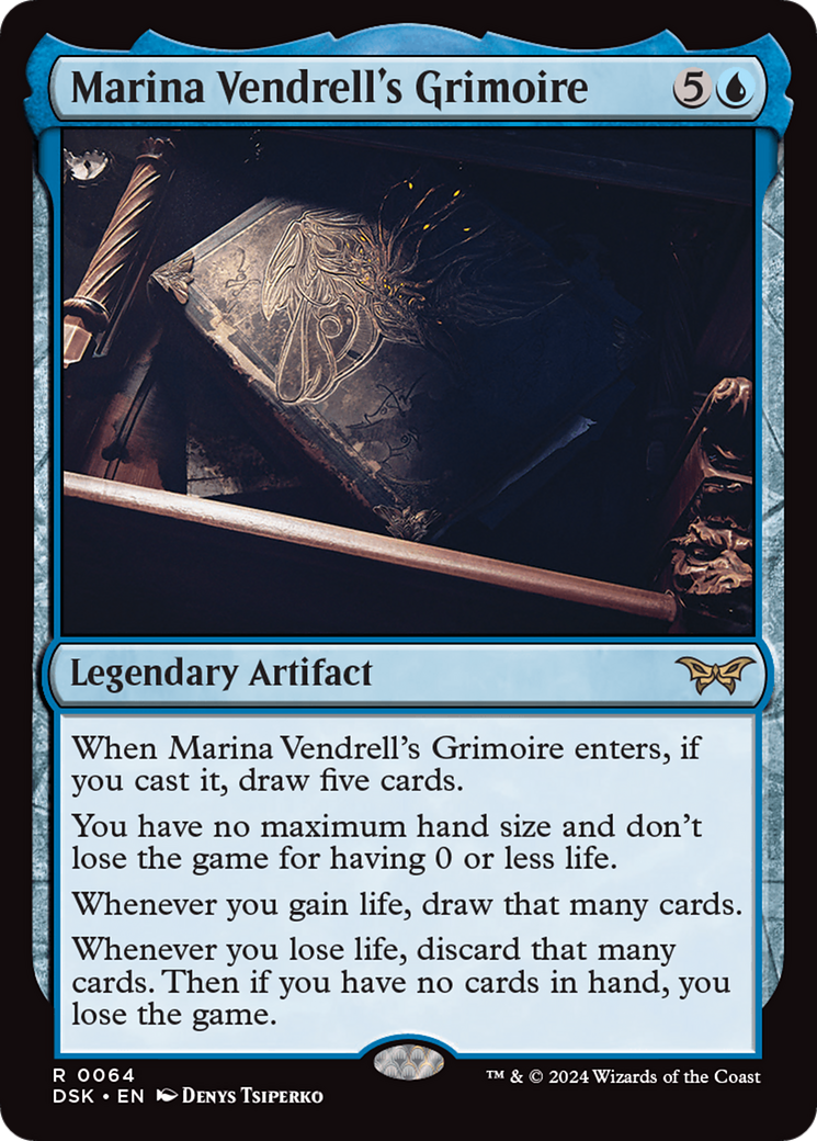 Marina Vendrell's Grimoire (DSK-064) (Foil)