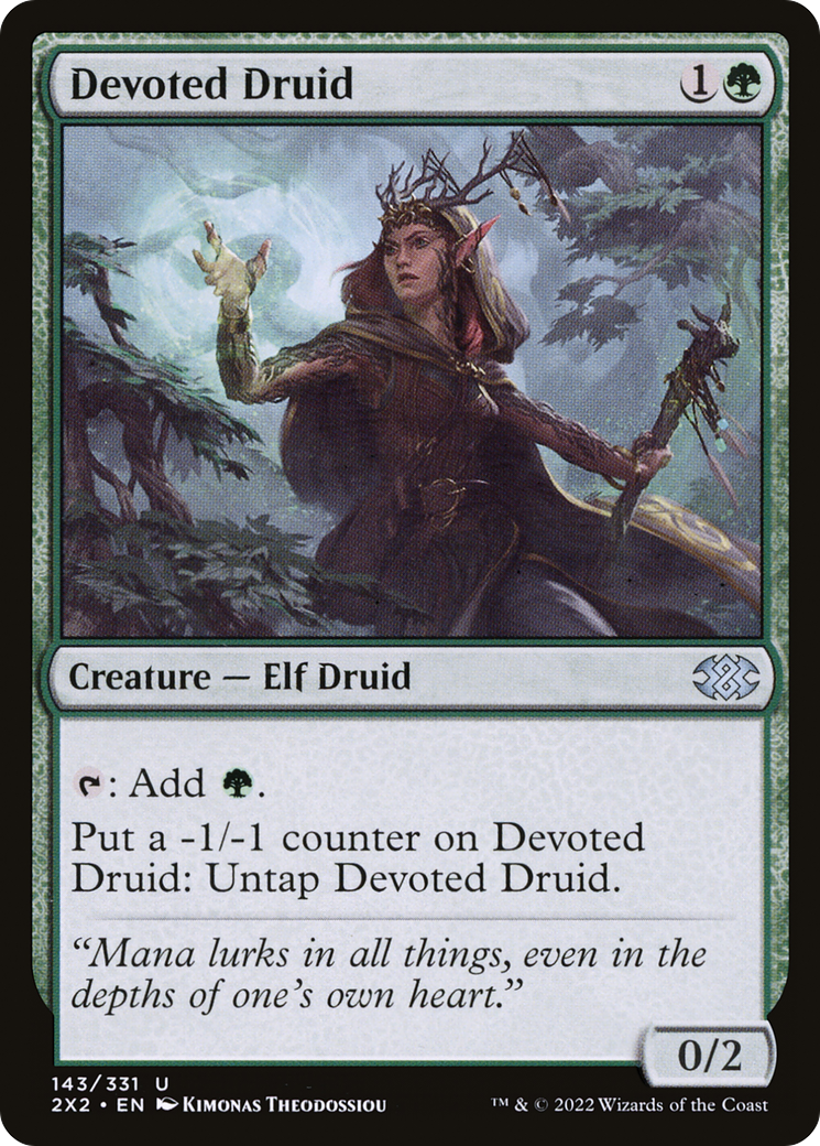 Devoted Druid (2X2-143) (Foil)