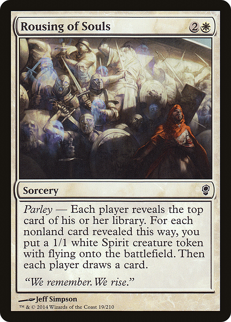 Rousing of Souls (CNS-019) (Foil)