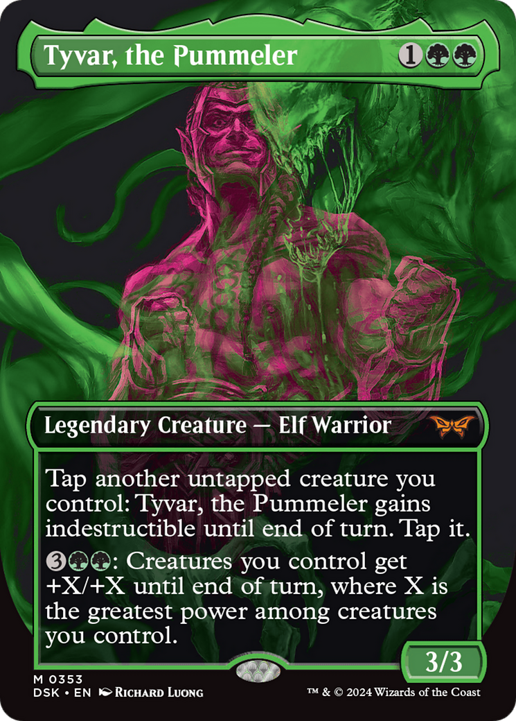 Tyvar, the Pummeler (DSK-353) (Borderless) (Foil)