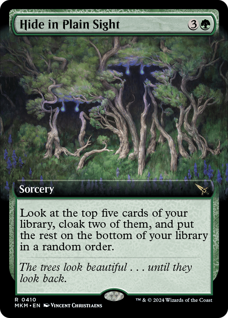 Hide in Plain Sight (MKM-410) (Extended Art) (Foil)
