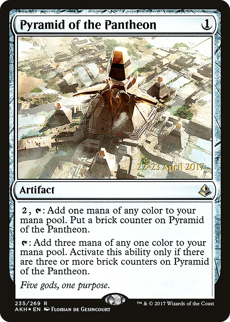 Pyramid of the Pantheon (PRE-235S) (Foil)
