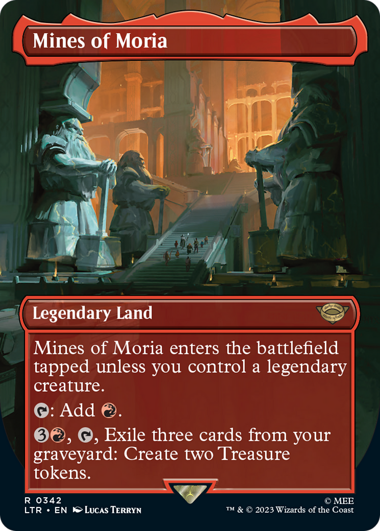 Mines of Moria (LTR-342) (Borderless) (Foil)