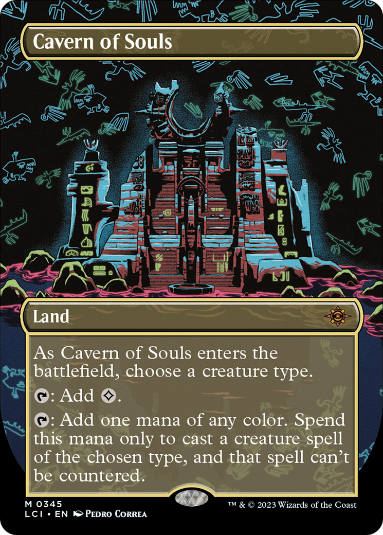 Cavern of Souls (LCI-345) (Borderless) (Foil)