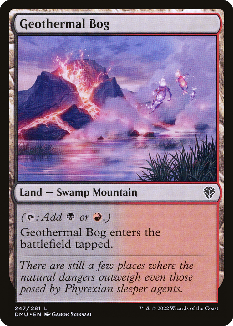 Geothermal Bog (DMU-247) (Foil)