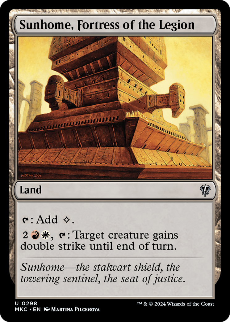 Sunhome, Fortress of the Legion (MKC-298)