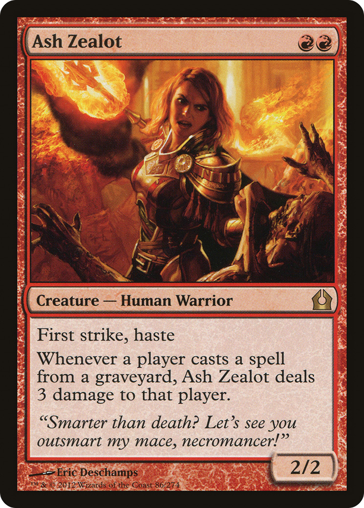 Ash Zealot (RTR-086) (Foil)