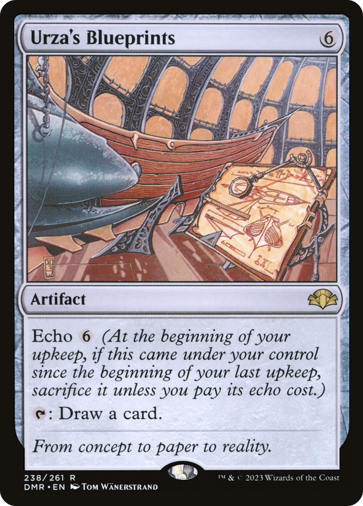 Urza's Blueprints (DMR-238) (Foil)