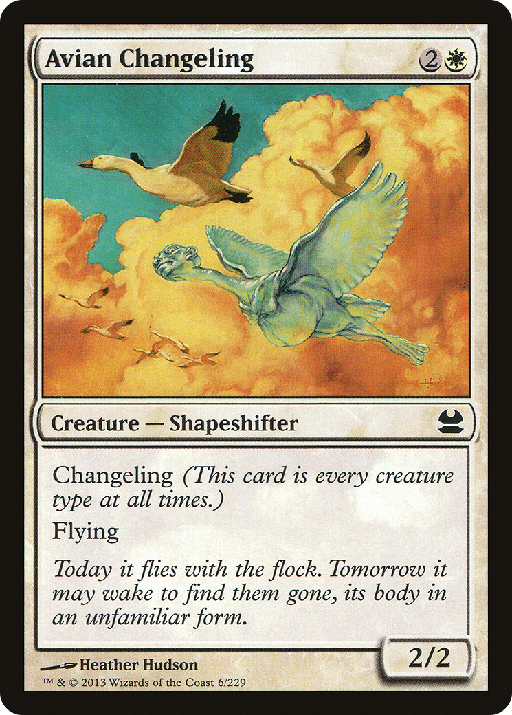 Avian Changeling (MMA-006) (Foil)