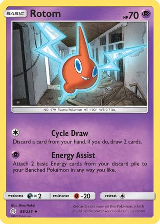 Rotom (CEC-086) (Reverse Holofoil)