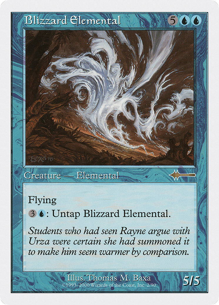 Blizzard Elemental (BTD-002)