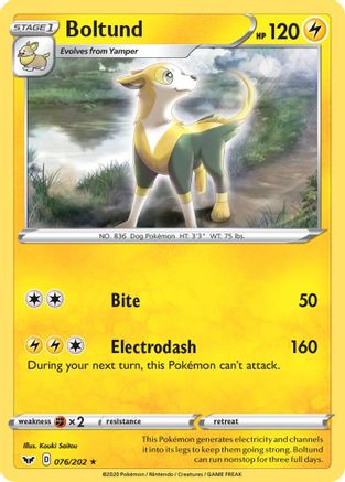 Boltund (076) (SSH-076) (Holofoil)