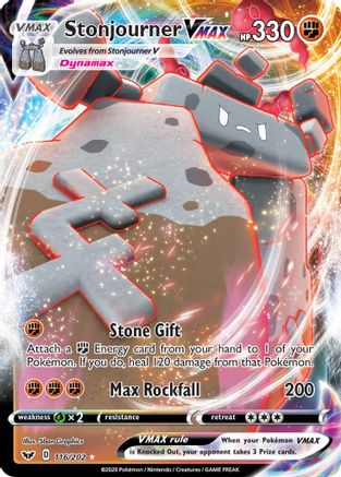 Stonjourner VMAX (SSH-116) (Holofoil)